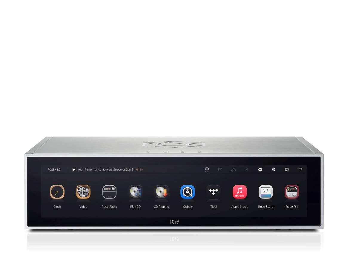 HiFi Rose RS151 Retoure, Silber