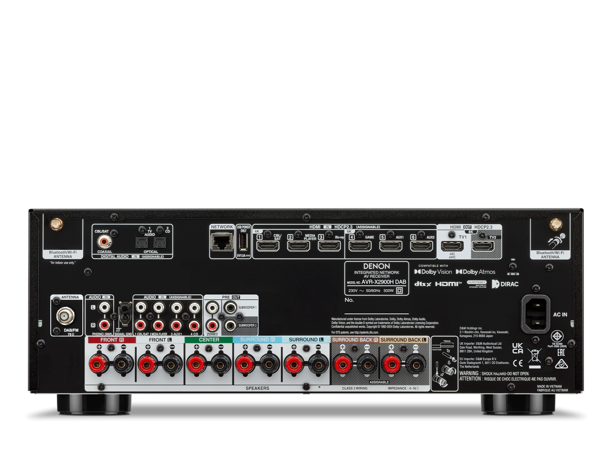 AVR-X2900H DAB