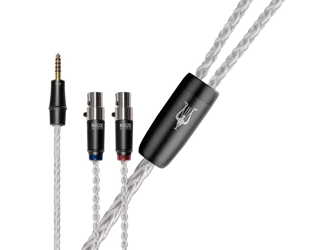 Meze mini XLR Silver-Plated PCUHD Premium Cable, 4,4 mm Klinke / 1.30 m (gebraucht)