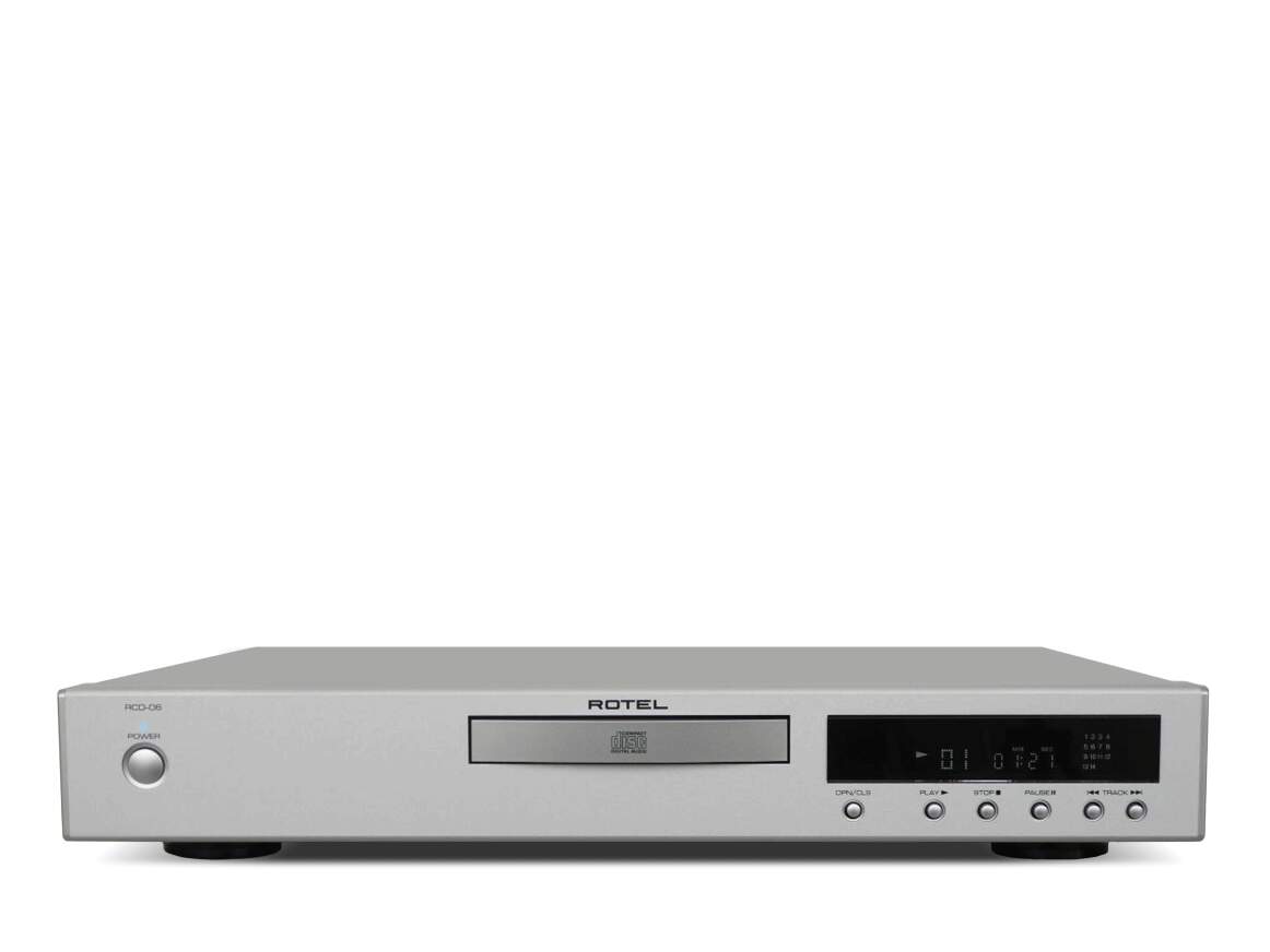 Rotel RCD-06 (gebraucht), Silber