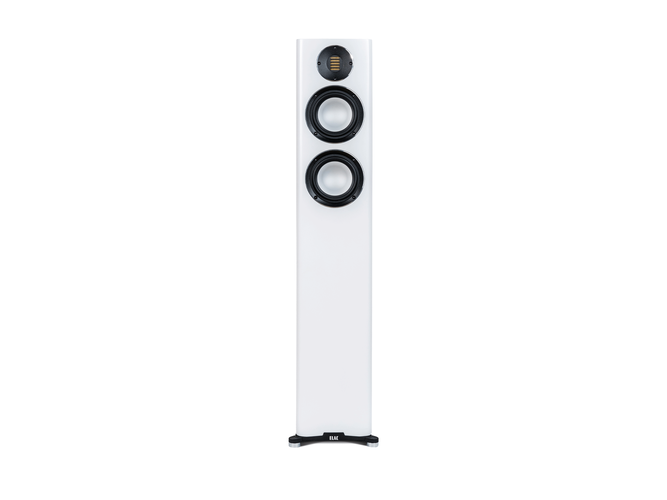 Elac Carina FS 247.4 Frontansicht in Schwarz