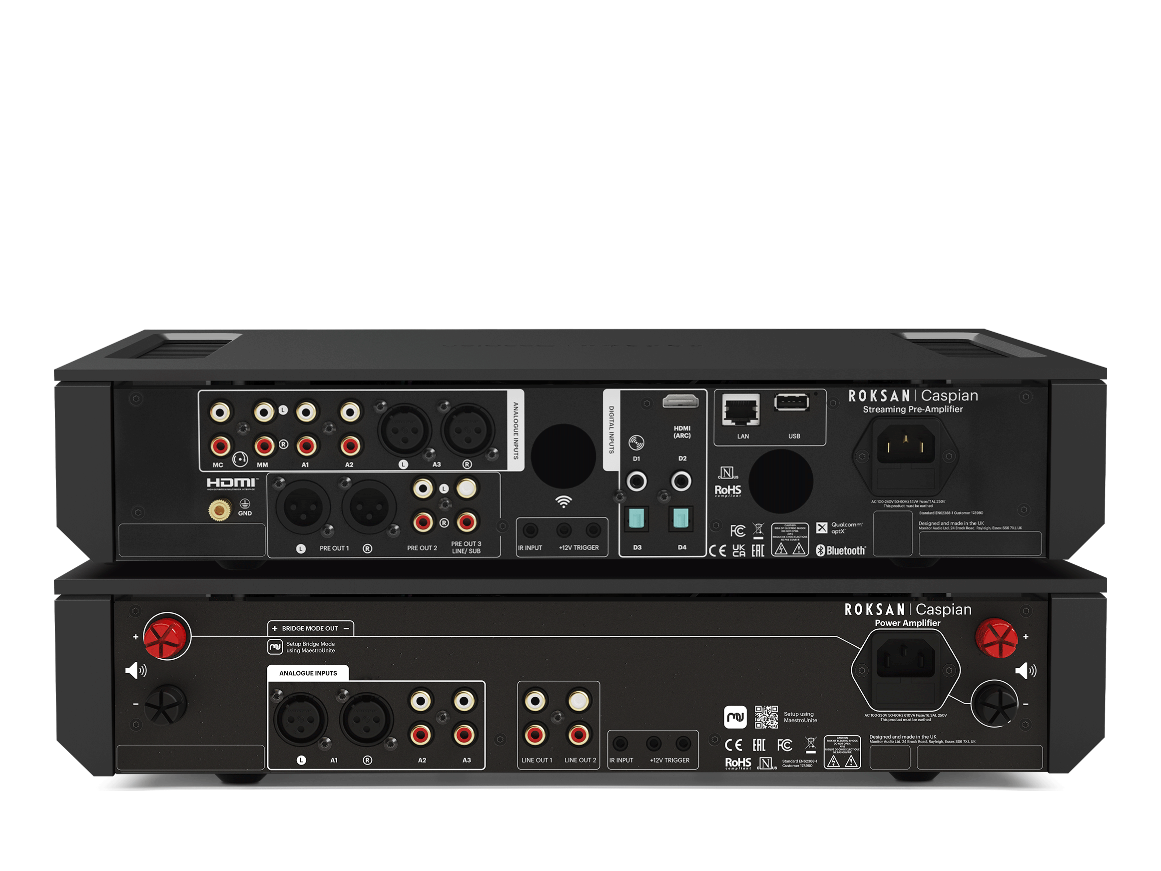 Caspian 4G Single-Stereo Amplifier System
