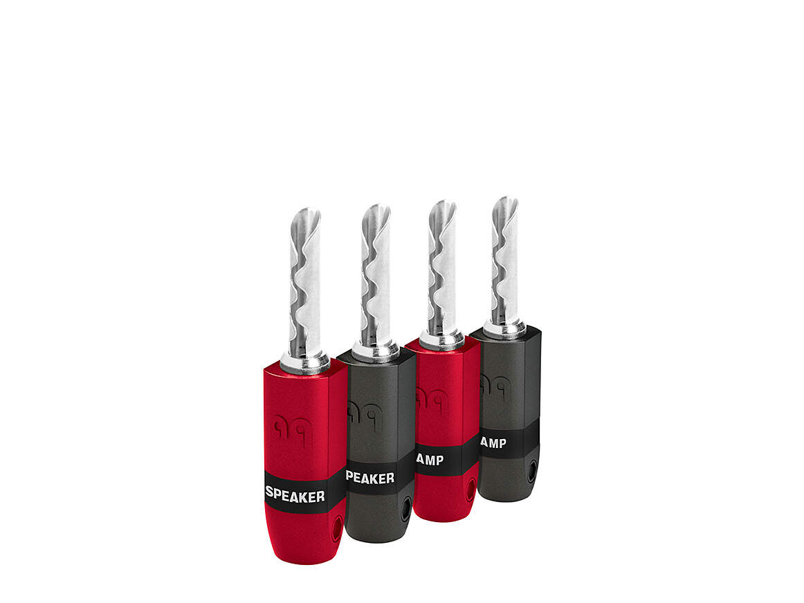 Audioquest SureGrip 300 BFA (4er Set), Silber
