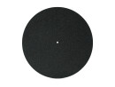 Turntable Mat Classic Felt, Schwarz