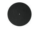 Turntable Mat Classic Felt, Schwarz